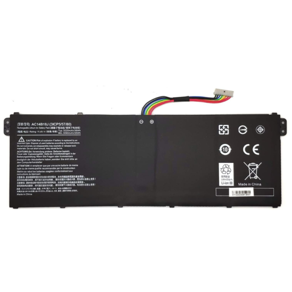 Acer AC14B18J E3-111 E3-112 E3-112M ES1-511 TravelMate B116 B115-M B115-MP N15Q3 (A Grade High Copy) Laptop Battery PRICE IN SRILANKA